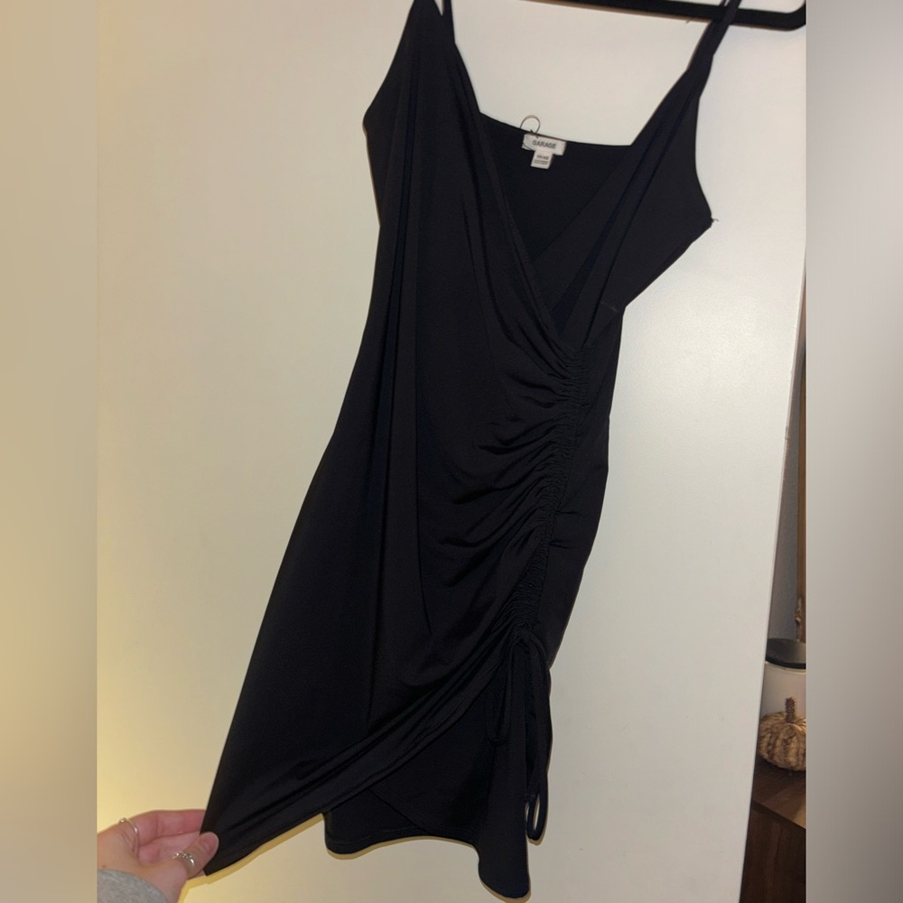 BLACK COCKTAIL DRESS